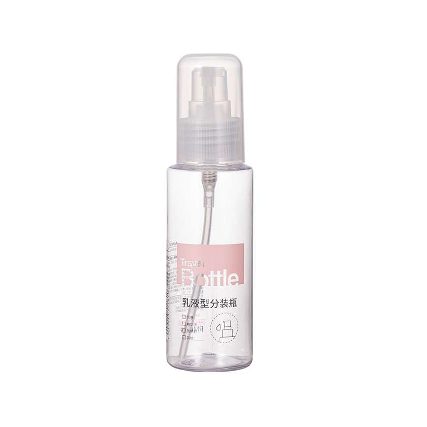 PET Transparent Pump Bottle 80ml