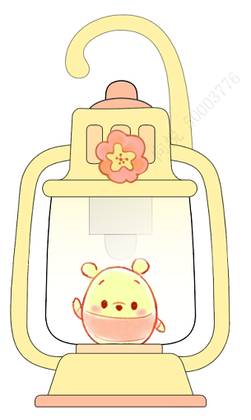Disney Ufufy Collection LED Mini Lantern(Winnie the Pooh)