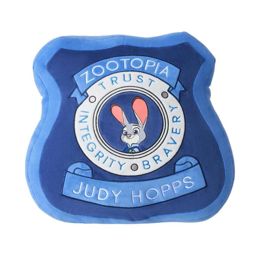 Disney Zootopia Collection Police Badge Pillow (Officer Judy)