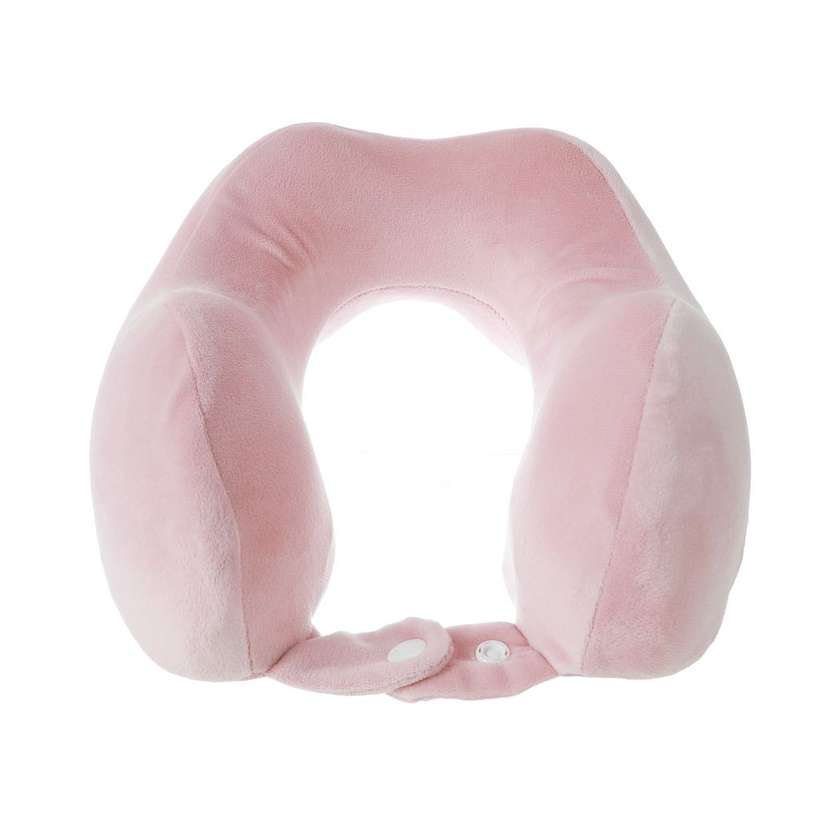 Comfortable Memory Foam U-shaped Neck Pillow(Pink)