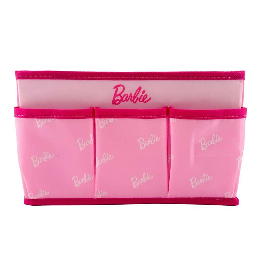 Barbie Collection Fabric Storage Box with 3 Side Pockets