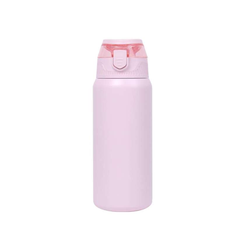 Minimalist Series Flip-Top Insulated Bottle 600mL(Pink)