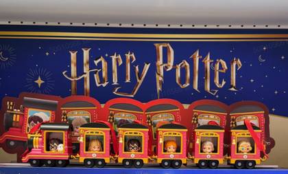 Harry Potter Hogwarts Express Surprise Box Pendant