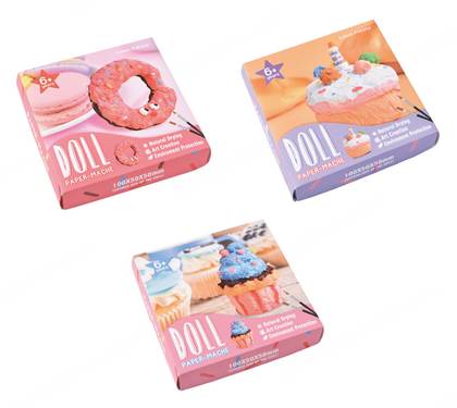 Food Collection DIY Paper Pulp Set (3 Assorted Models)