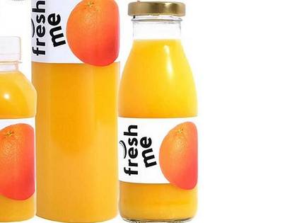 Фреш пляшка Fresh me Апельсиновий