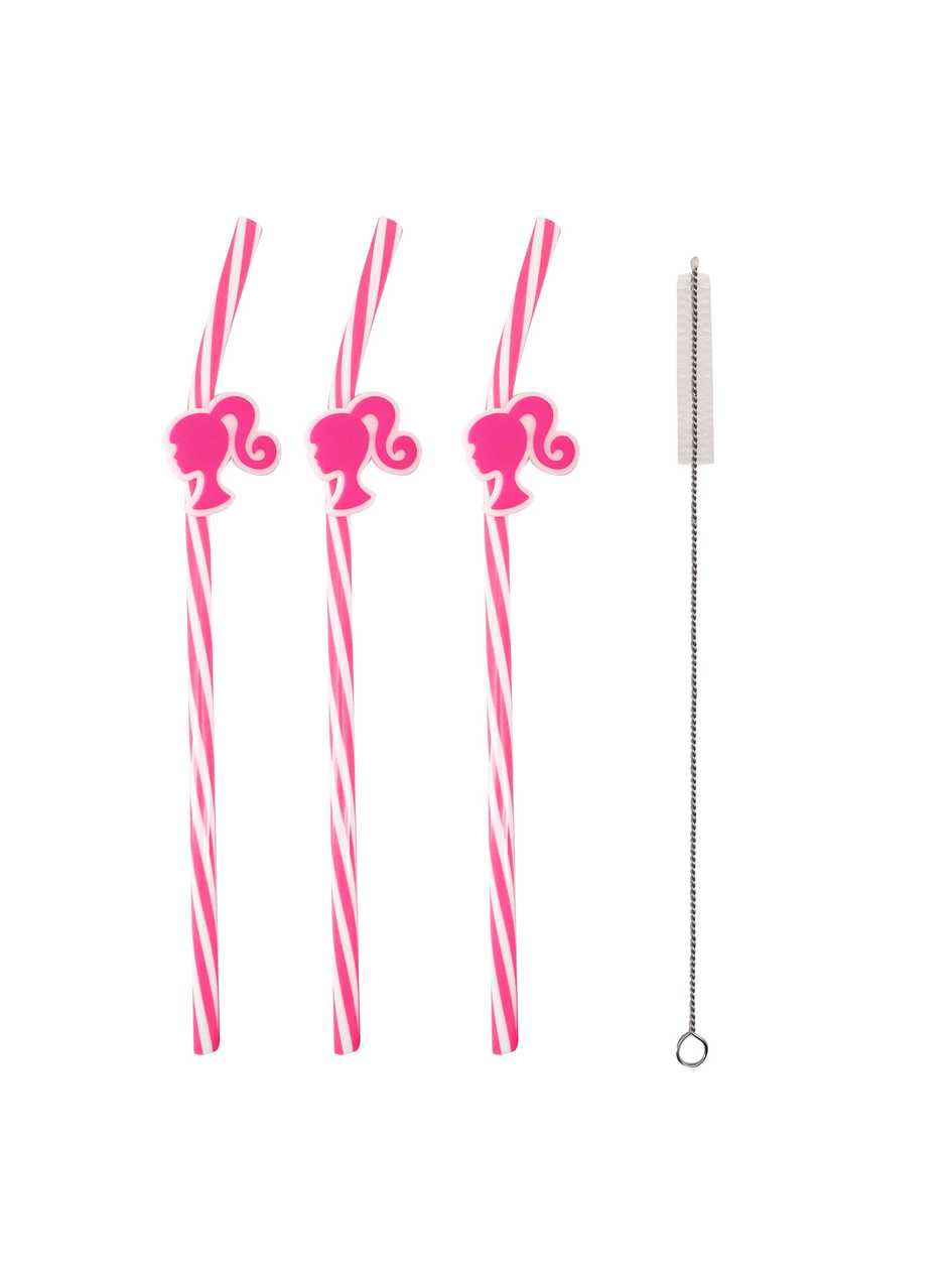 Barbie Collection Straw & Brush Set