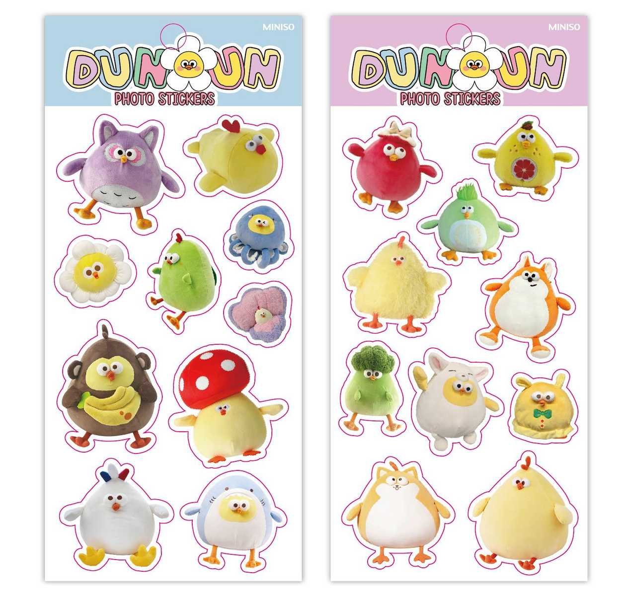 Dundun Transformation Collection Cute Style Stickers (D) (2 Assorted Models)