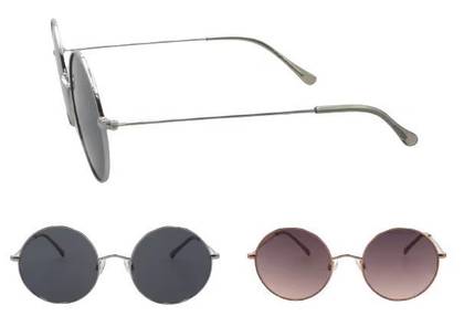 R-049 Polarized Round Sunglasses