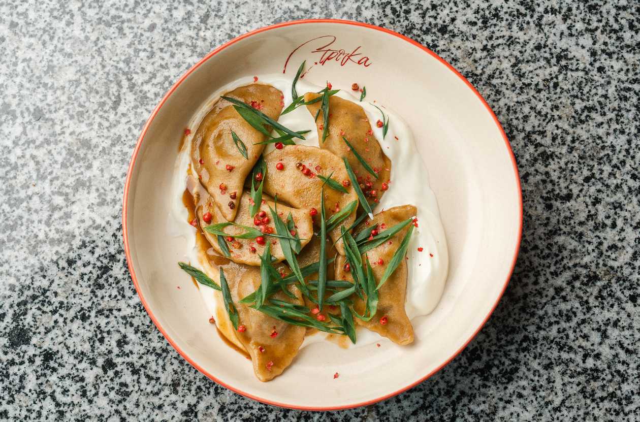 Varenyky with Braised Beef