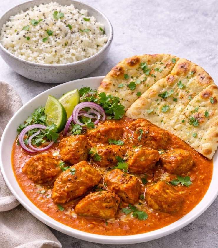 Indické Butter chicken