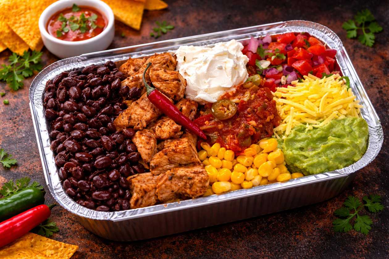 Burrito Bowl Frango Grelhado
