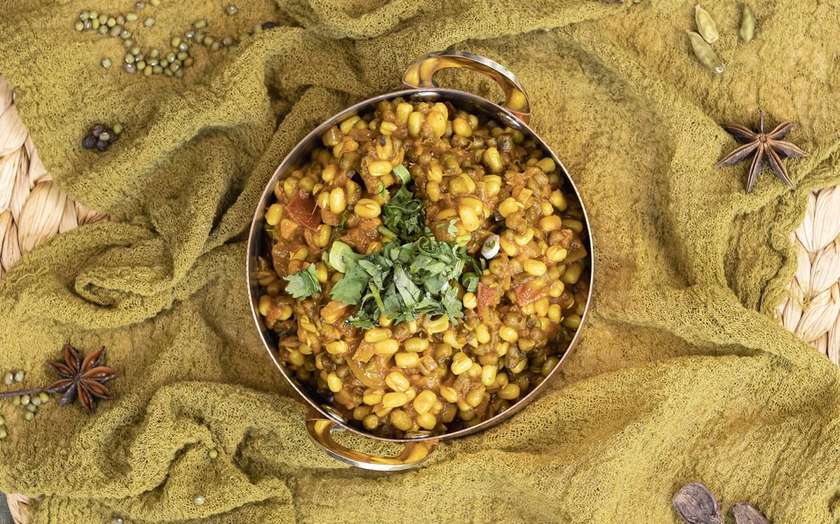 Masala mung - de post