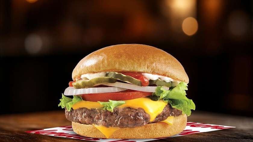 Junior Wendy's burger