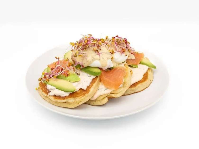 PANCAKES łosoś