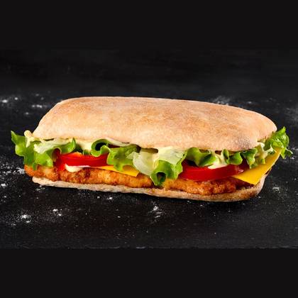 Sandviș cu șnițel