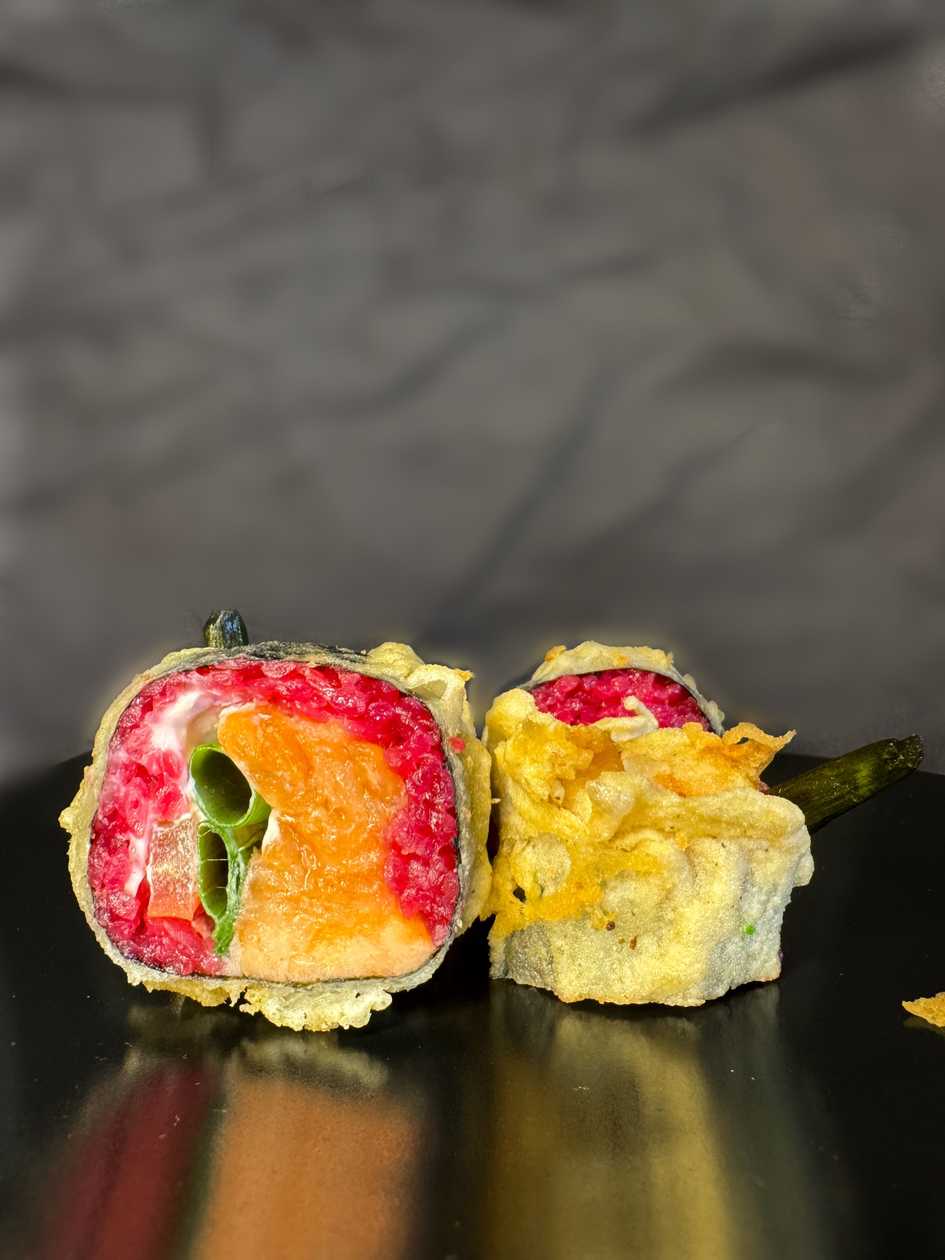 Sake Tempura (8 pcs)