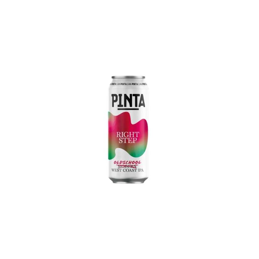 PINTA Right Step Old School West Coast IPA Puszka 0.5L 6.5%