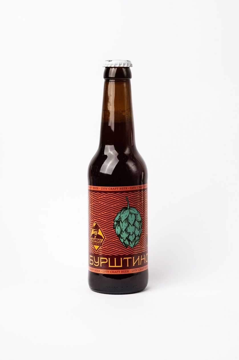 Пиво Бурштинове пл.330мл
