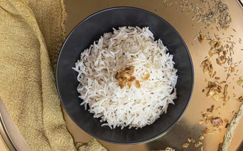 Plain rice