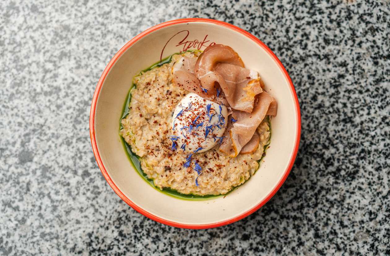 Truffle Oatmeal with Shovdar