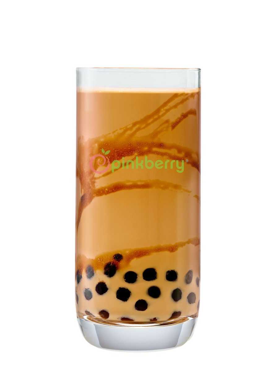 Brown Sugar Milk Tea with Tapioca Pearls