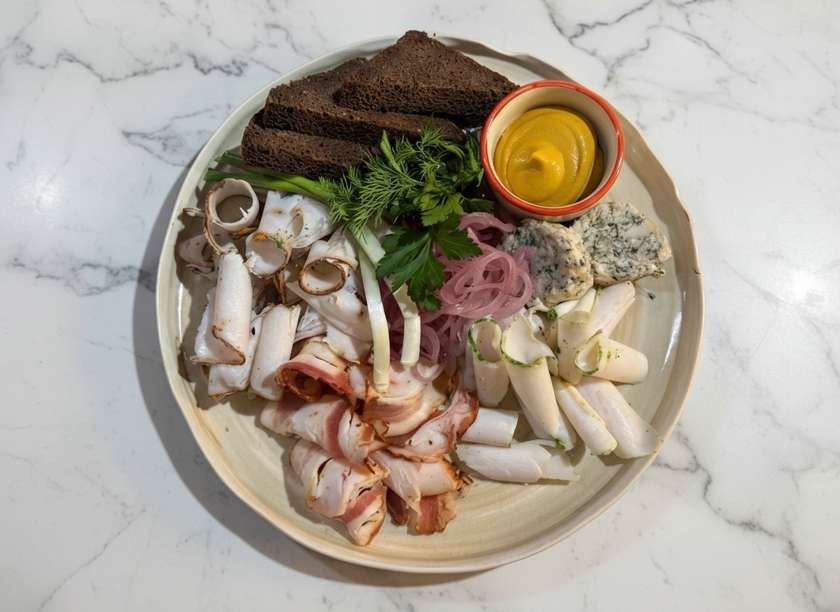 Plate of Salted Meat