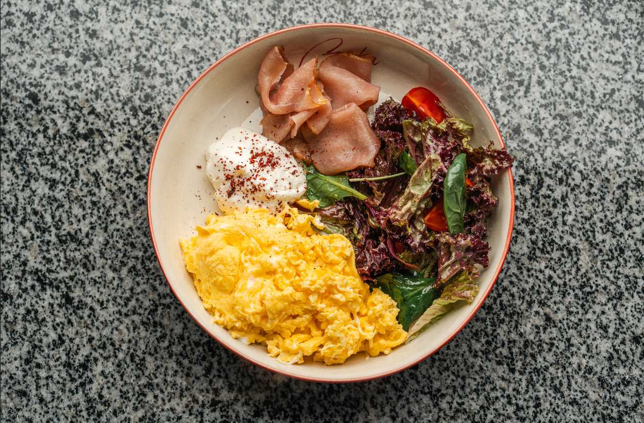 SCRAMBLE WITH SHOVDREM AND STRACCIATELLA