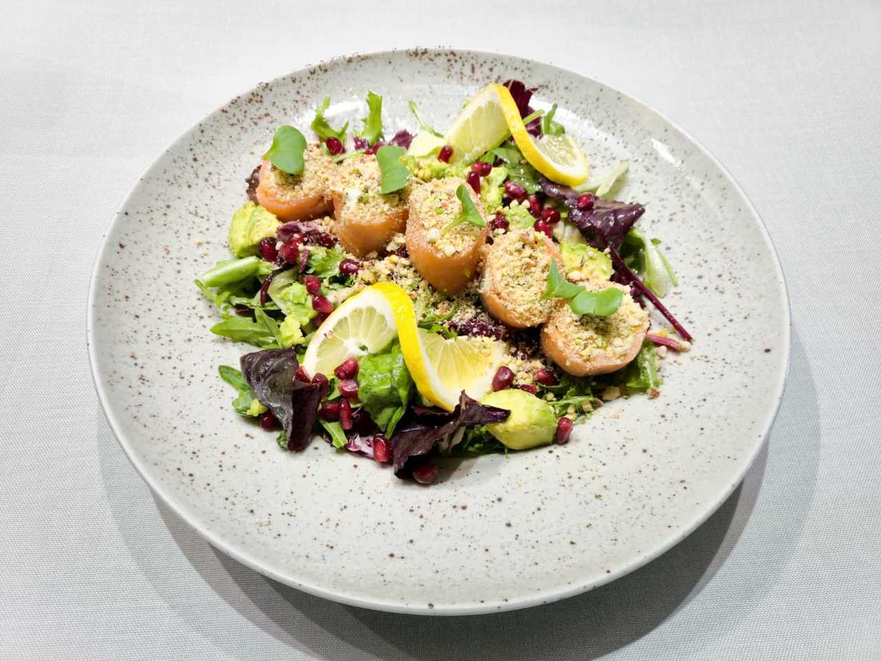 Salata Smokin' Licious salmon