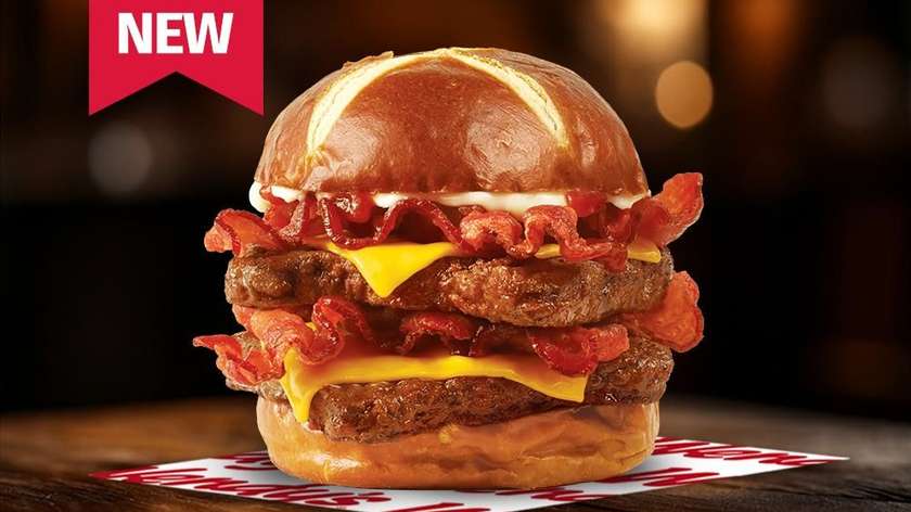 Pretzel BBQ Baconator