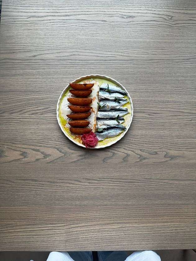 Sprat Duo with Roasted Potatoes