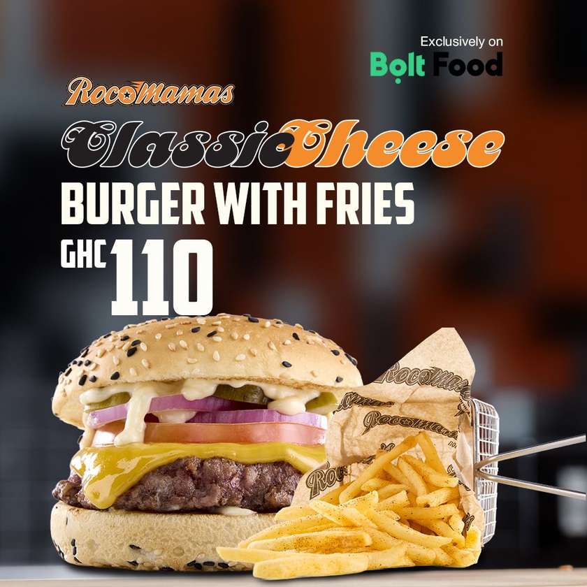 Classic Cheese Burger + Fries
