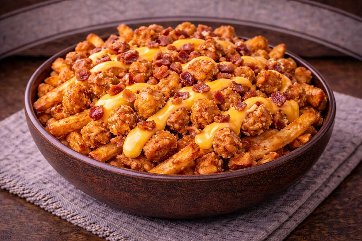 Cheddar Popcorn Fries