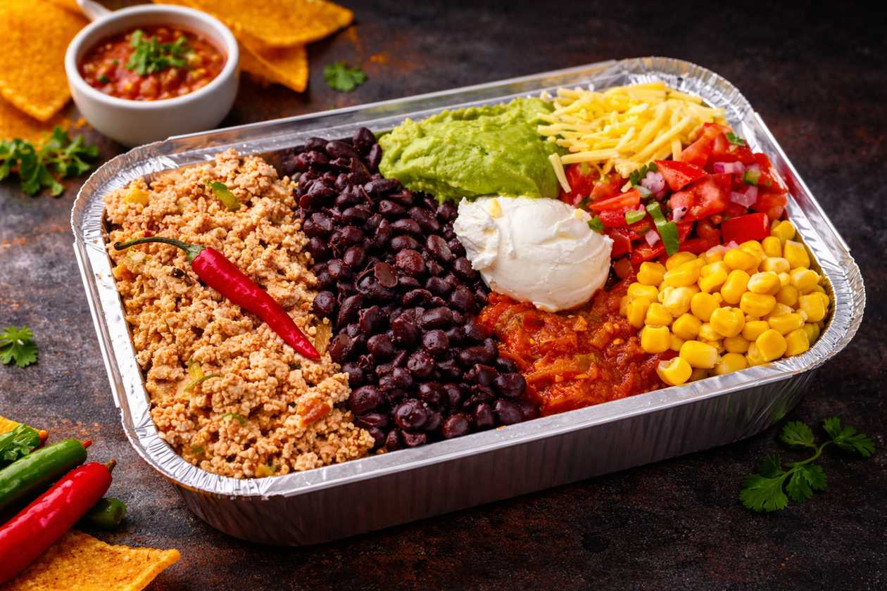 Burrito Bowl Sofritas (Vegan) (Tofu temperado)