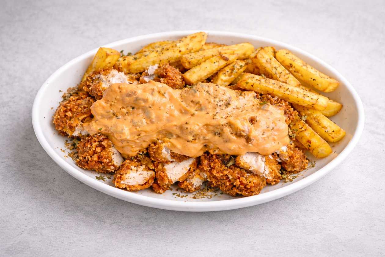 Chicken Strips with Fries