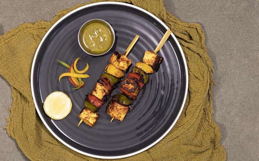 Paneer tikka vegetarian