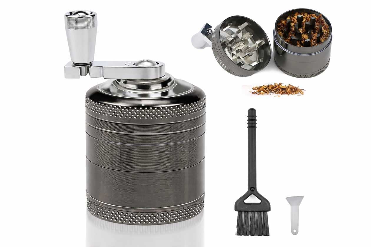 Manual Metal Grinder (Handle ilə)