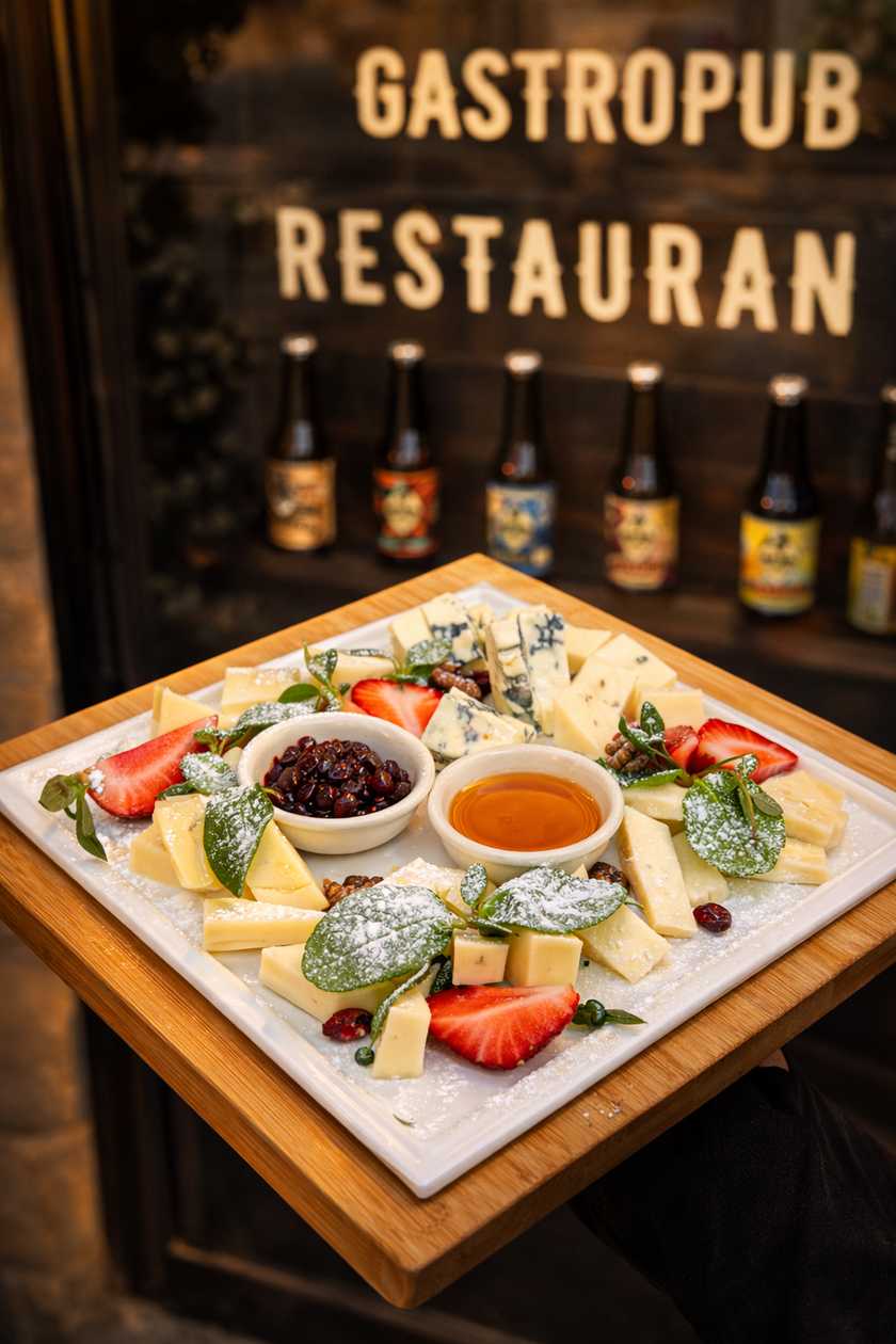 Таця крафтових сирів