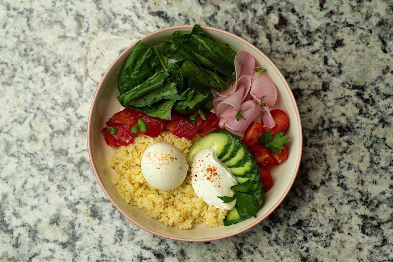 Cossack Bowl with Salmon