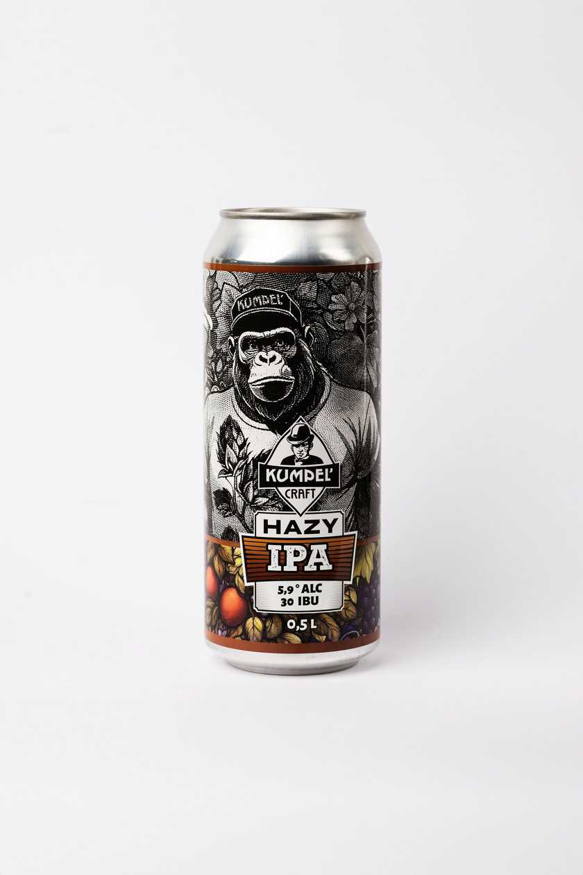 Пиво ХЕЙЗІ ІПА (банка 0,5л)