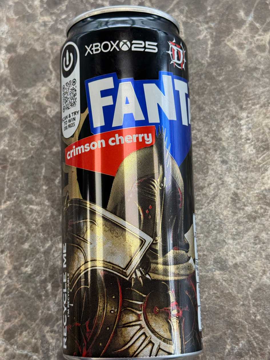 Fanta Crimson cherry 0,33 l