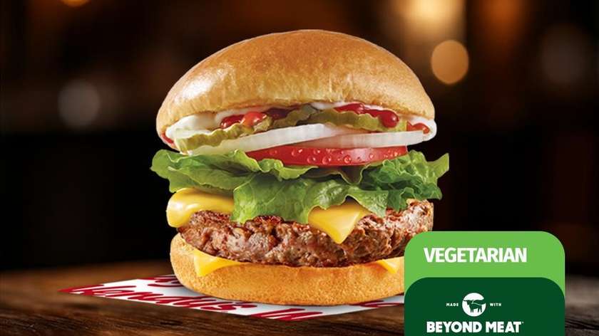 Wendy's Plant cheese burger