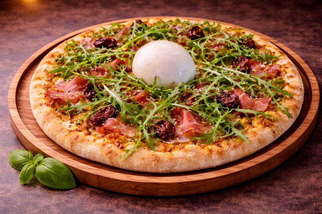 Burrata Prosciutto Pizza (30cm)