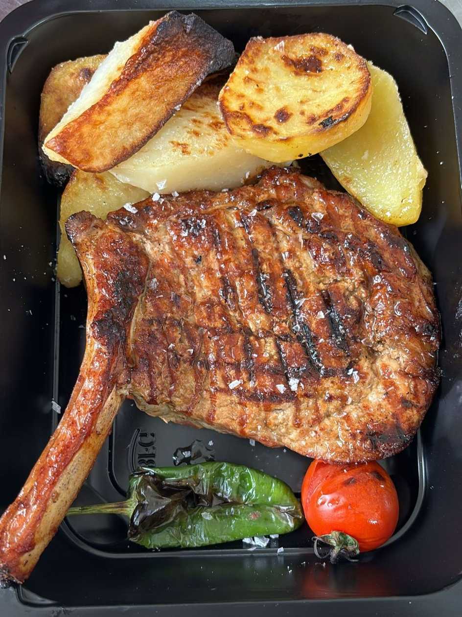 Lombatina di vitello alla griglia