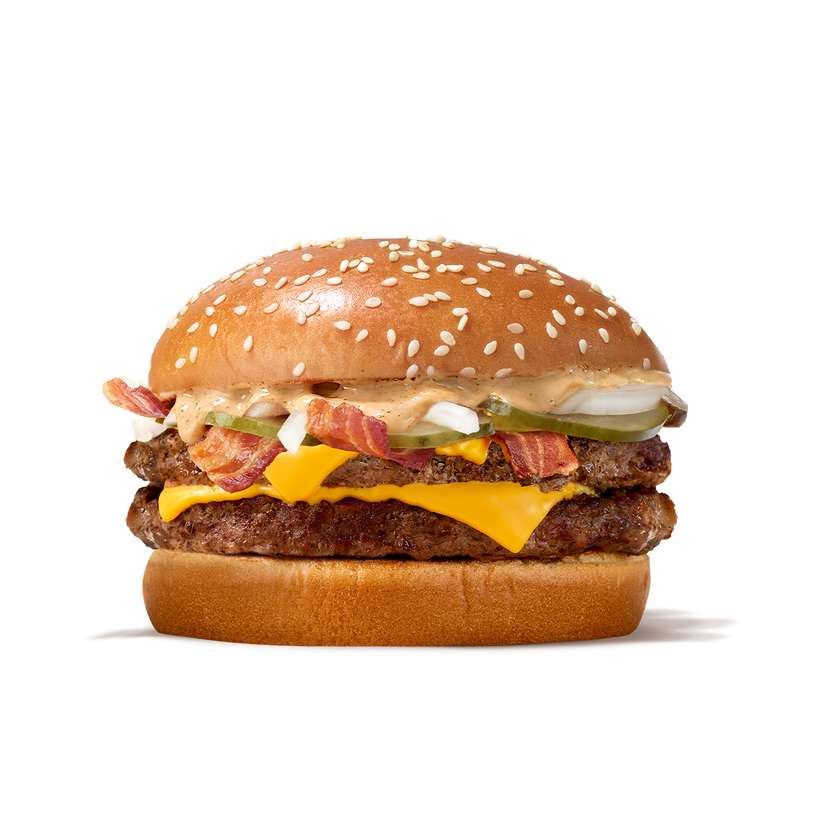 Double BBQ Bacon Royal Cheeseburger