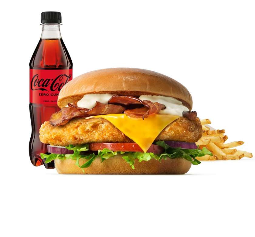 Grand Chicken 'n' Bacon w zestawie