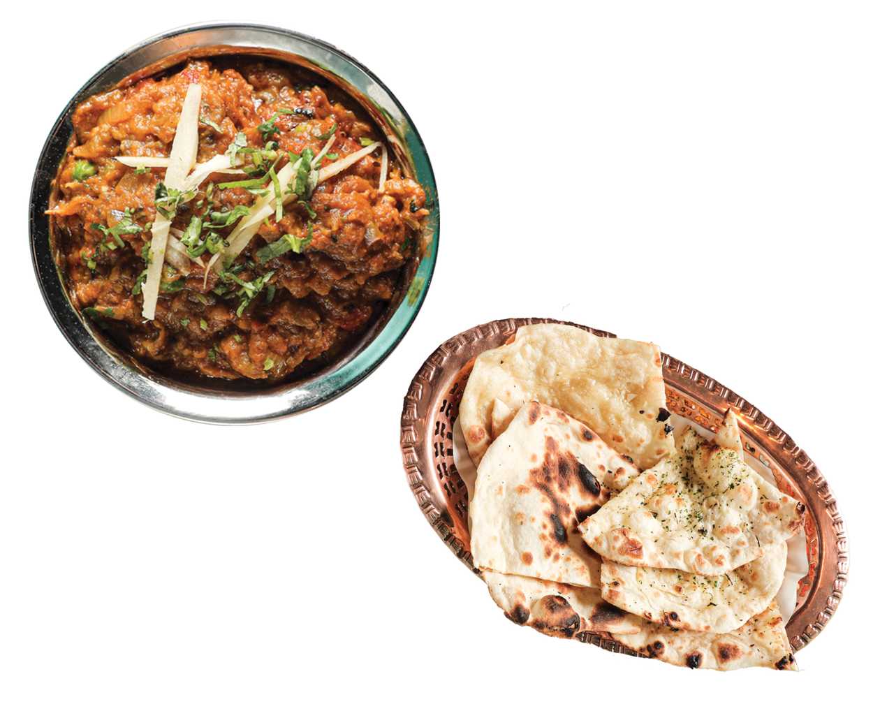 Baingan Bharta  with Free rice/naan