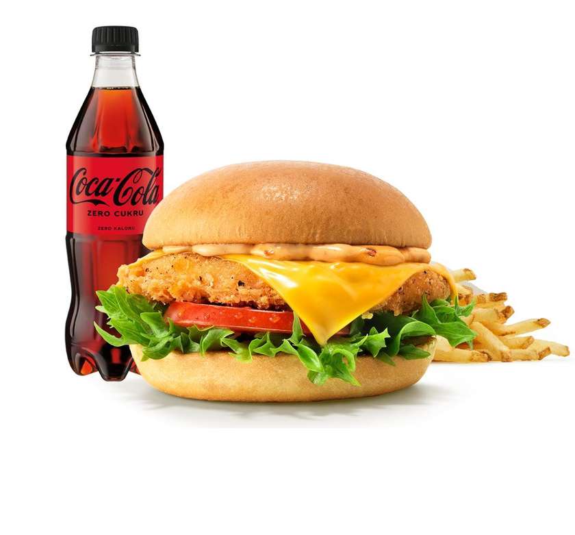 Crispy Chicken 'n' Cheese w zestawie