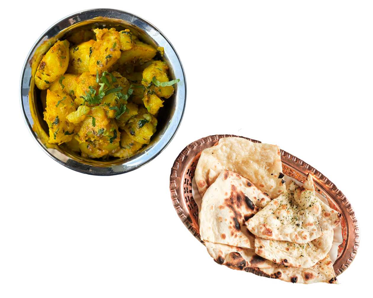 Jeera Aloo with Free Naan
