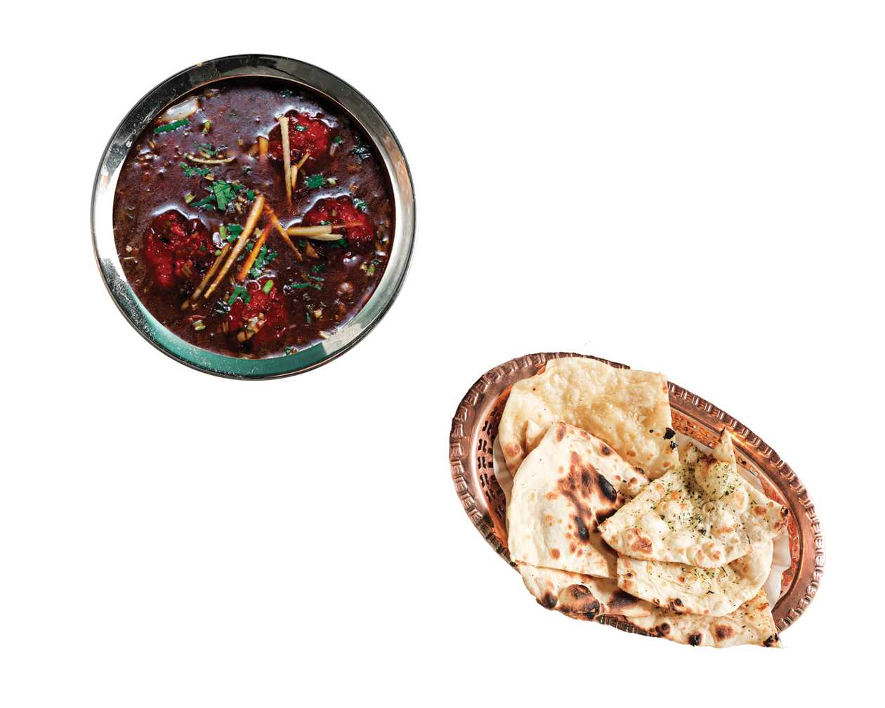 Vegetarian Manchurian    with Free Naan