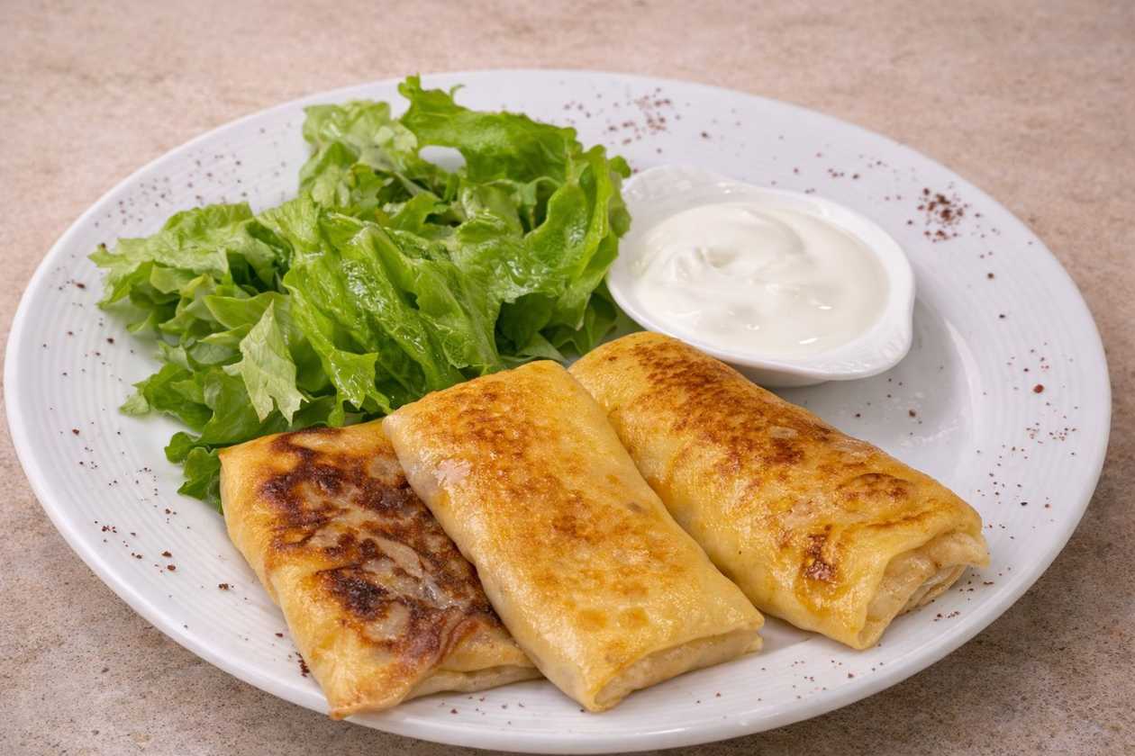 Pancakes With Chicken